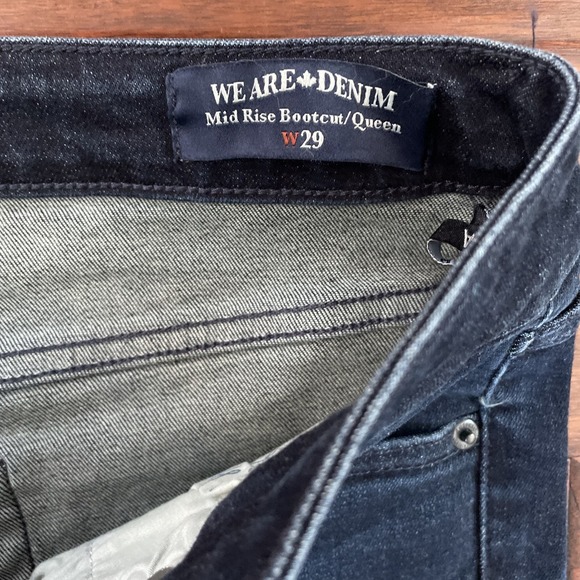 Buffalo David Britton Mid Rise Bootcut Queen‎ Jeans Size 29 Inseam 42" NWT - Picture 3 of 7